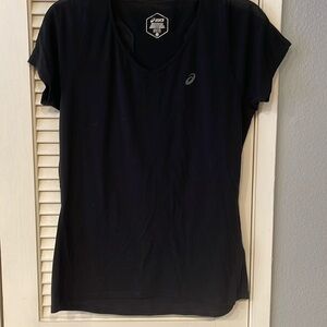 Ladies athletic ASICS top.